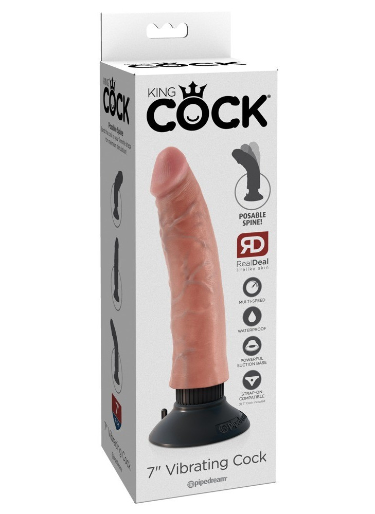7" Vibrating Cock